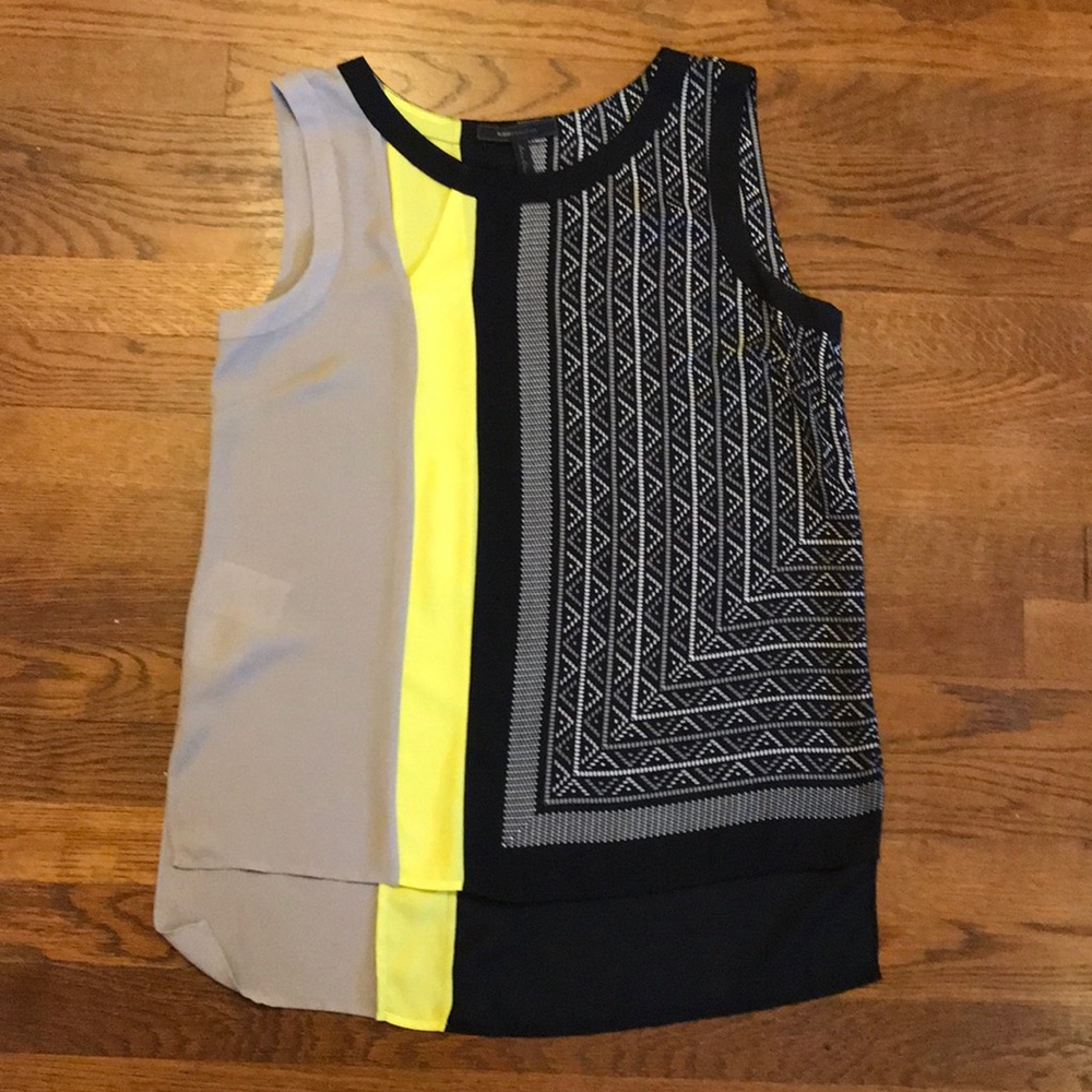 BCBGMaxAzria Chiffon Tank